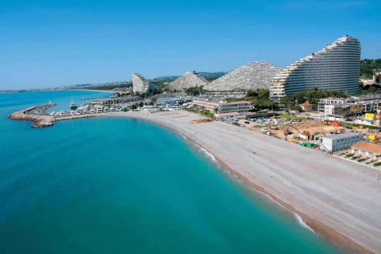 Charmant studio proche de Nice à 300m des plages Villeneuve-Loubet Exterior foto